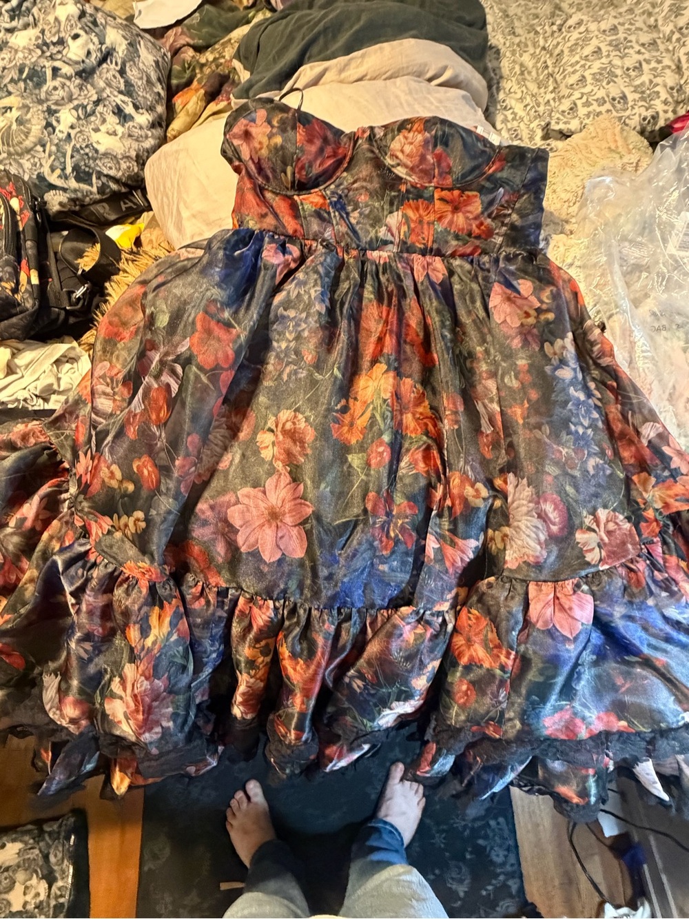 Fanciful Doll Jardin D’ebene Dollhouse Dress XXL NWT